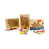 Ahşap Puzzle Set