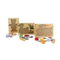 Ahşap Puzzle Set