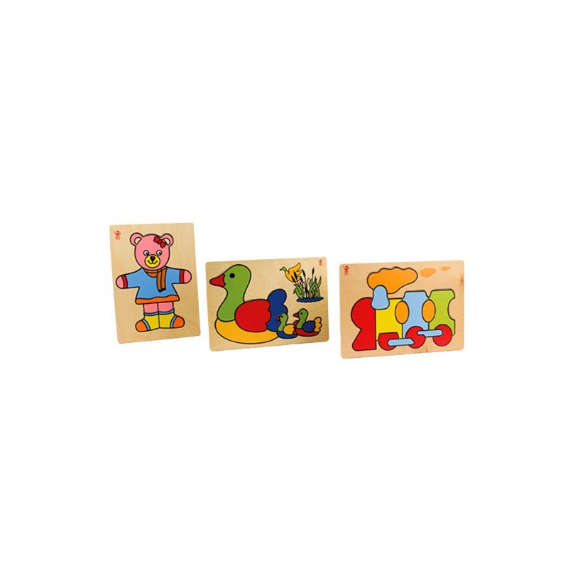 Ahşap Puzzle Set