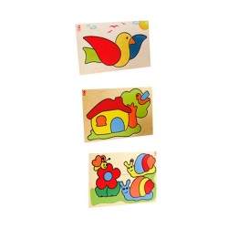 Ahşap Puzzle Set