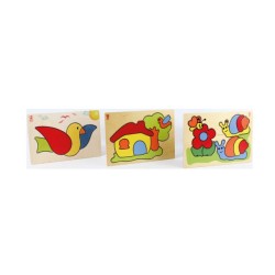 Ahşap Puzzle Set