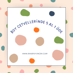 Düz Boy Cetveli Figürlü 5'lİ Set