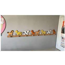 copy of Ahşap Hayvan Figüelü Askılık