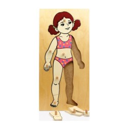 Kız ve Erkek Vücut Puzzle