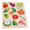 Meyveler-Sebzeler Puzzle Set