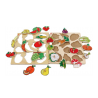 Meyveler-Sebzeler Puzzle Set