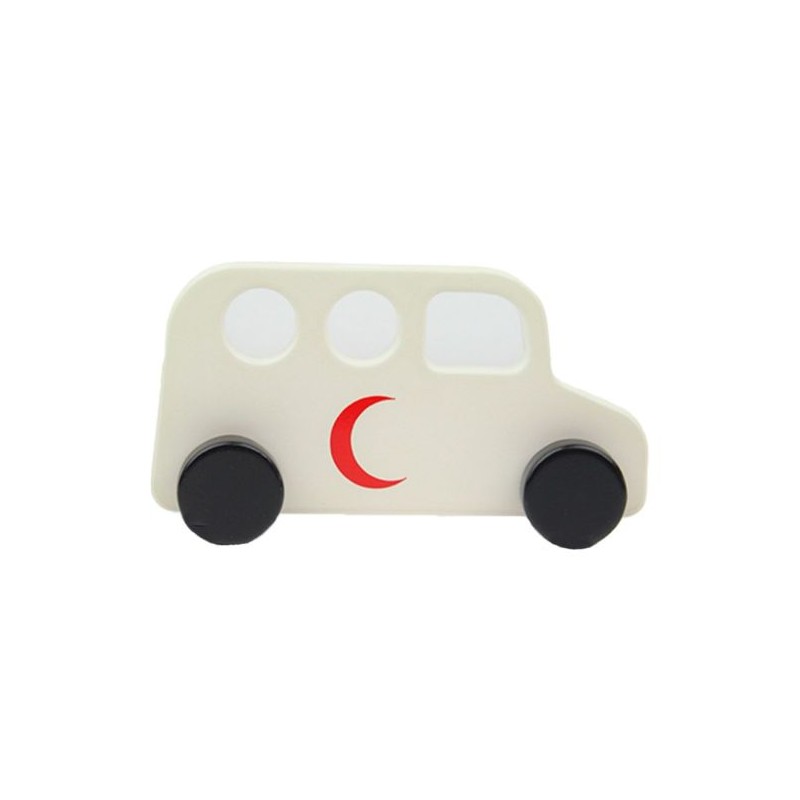 Ahşap Oyuncak Ambulans